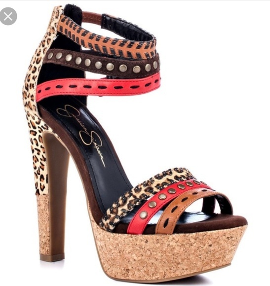 Jessica Simpson Shoes Jessica Simpson Partie Platform Sandals Poshmark